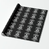 Halloween Spooktacular 75th Wedding Jubileum Cadeaupapier (Uitgerold)