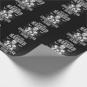 Halloween Spooktacular 75th Wedding Jubileum Cadeaupapier (Hoek)