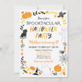 Halloween Spooktacular Birthday Kaart (Voorkant)