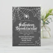 Halloween Spooktacular Invitation - Costume Party Kaart (Staand voorkant)
