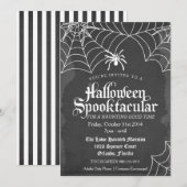 Halloween Spooktacular Invitation - Costume Party Kaart (Voorkant / Achterkant)