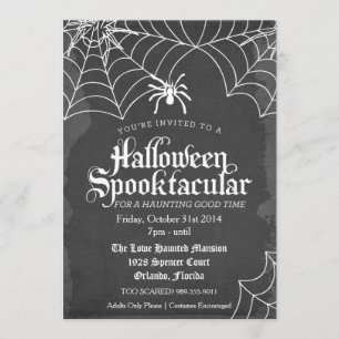 Halloween Spooktacular Invitation - Costume Party Kaart