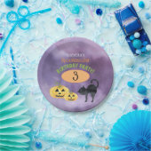 Halloween Spooktacular Kinderverjaardagsfeestje Papieren Bordje (Feest)