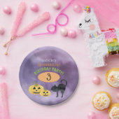 Halloween Spooktacular Kinderverjaardagsfeestje Papieren Bordje (Feest)