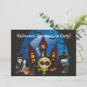 Halloween Spooktacular Party! Kaart (Staand voorkant)