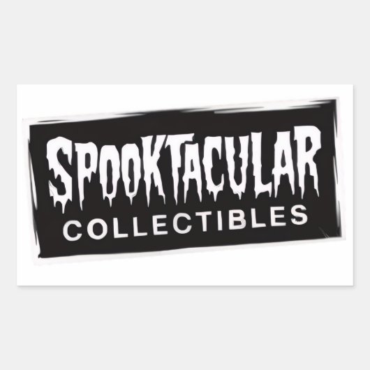 Halloween Spooktacular Rechthoekige Sticker (Voorkant)
