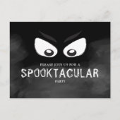Halloween Spooktacular Scary Whimsical Fun Briefkaart (Voorkant)