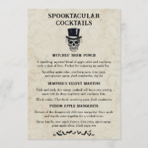  Halloween Spooktacular Signature Cocktail