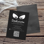 Halloween Spooktacular Spooky Ghost QR Code Map Kaart