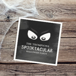 Halloween Spooktacular Spooky Scary Ghost Eyes Servet