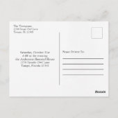 Halloween Spooktacular Spooky Whimsical Pumpkins Briefkaart (Achterkant)