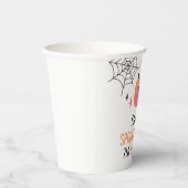 Halloween Spooktacular Verjaardag Roze Pompoenen Papieren Bekers (Rechts)