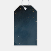 Halloween spooktacular verjaardagsgunst cadeaulabel (Achterkant)