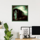 Halloween - spooktrein 1 poster (Thuiskantoor)