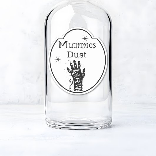 Halloween Spooky Apothecary Potion Bottle Label