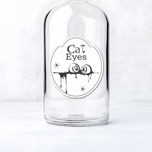 Halloween Spooky Apothecary Potion Bottle Label