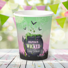 Halloween Spooky Baby Shower Paper Cups Papieren Bekers
