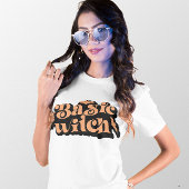 HALLOWEEN SPOOKY BASIC WITCH T-SHIRT