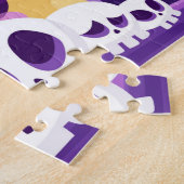 Halloween Spooky Bat Cat Skulls Kinder Puzzle Legpuzzel (Zijkant)