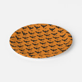 Halloween Spooky Bats Party Papieren Bordje (Gekanteld)