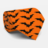 Halloween Spooky Bats Stropdas (Opgerold)