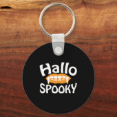 Halloween Spooky Birthday Sleutelhanger (Voorkant)
