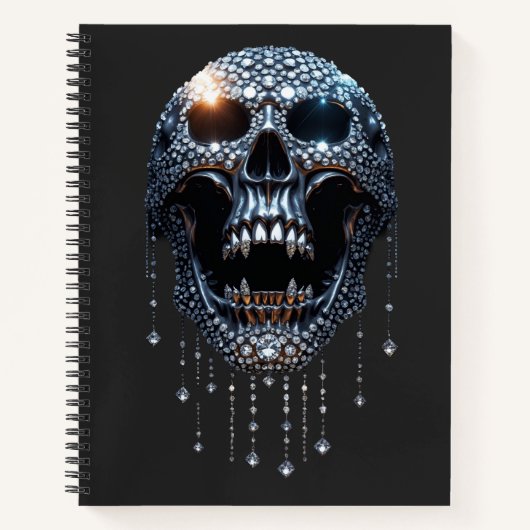 Halloween: Spooky Bling Notitieboek (Voorkant)