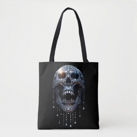 Halloween: Spooky Bling Tote Bag (Voorkant)