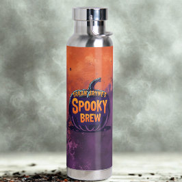 Halloween Spooky Brew Sinaasappel en Paars Waterfles