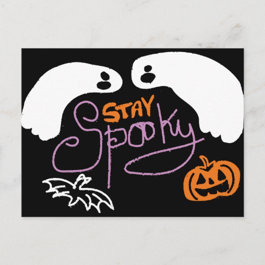 halloween spooky briefkaart (Voorkant)