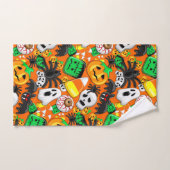 Halloween Spooky Candies Party Bad Handdoek (Handdoek)