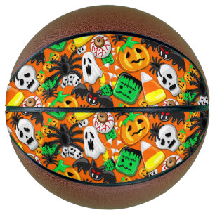 Halloween Spooky Candies Party Basketbal