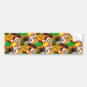 Halloween Spooky Candies Party Bumpersticker (Voorkant)