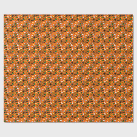 Halloween Spooky Candies Party Cadeaupapier (Vlak)