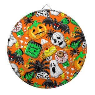 Halloween Spooky Candies Party Dartbord
