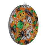 Halloween Spooky Candies Party Dartbord (Voorkant Links)