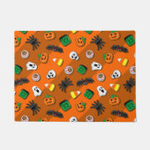 Halloween Spooky Candies Party Deurmat (Voorkant)