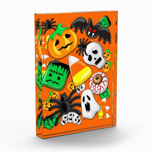 Halloween Spooky Candies Party Fotoblokken (Links)