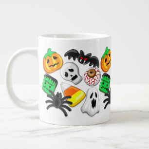 Halloween Spooky Candies Party Grote Koffiekop