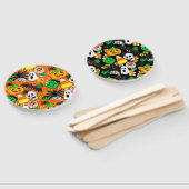 Halloween Spooky Candies Party Handwaaier (Niet-gemonteerd)