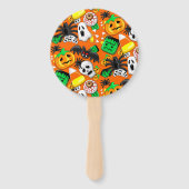 Halloween Spooky Candies Party Handwaaier (Voorkant)