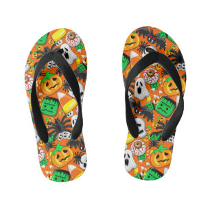 Halloween Spooky Candies Party Kinder Teenslippers