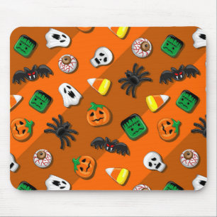 Halloween Spooky Candies Party Muismat
