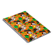 Halloween Spooky Candies Party Notitieboek (Rechterzijde)