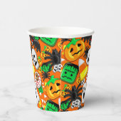 Halloween Spooky Candies Party Papieren Bekers (Rechts)