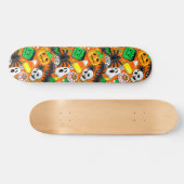 Halloween Spooky Candies Party Persoonlijk Skateboard (Horizontaal)