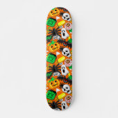 Halloween Spooky Candies Party Persoonlijk Skateboard (Voorkant)
