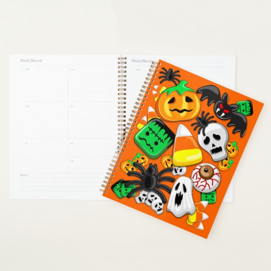 Halloween Spooky Candies Party Planner (Display)