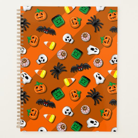 Halloween Spooky Candies Party Planner (Voorkant)