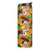 Halloween Spooky Candies Party Thermosbeker (Gedraaid links)